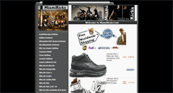 Desktop Screenshot of miamikicks.com